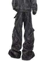 Men's Raw Edge Straight-Leg Pants – Minimal with an Edge